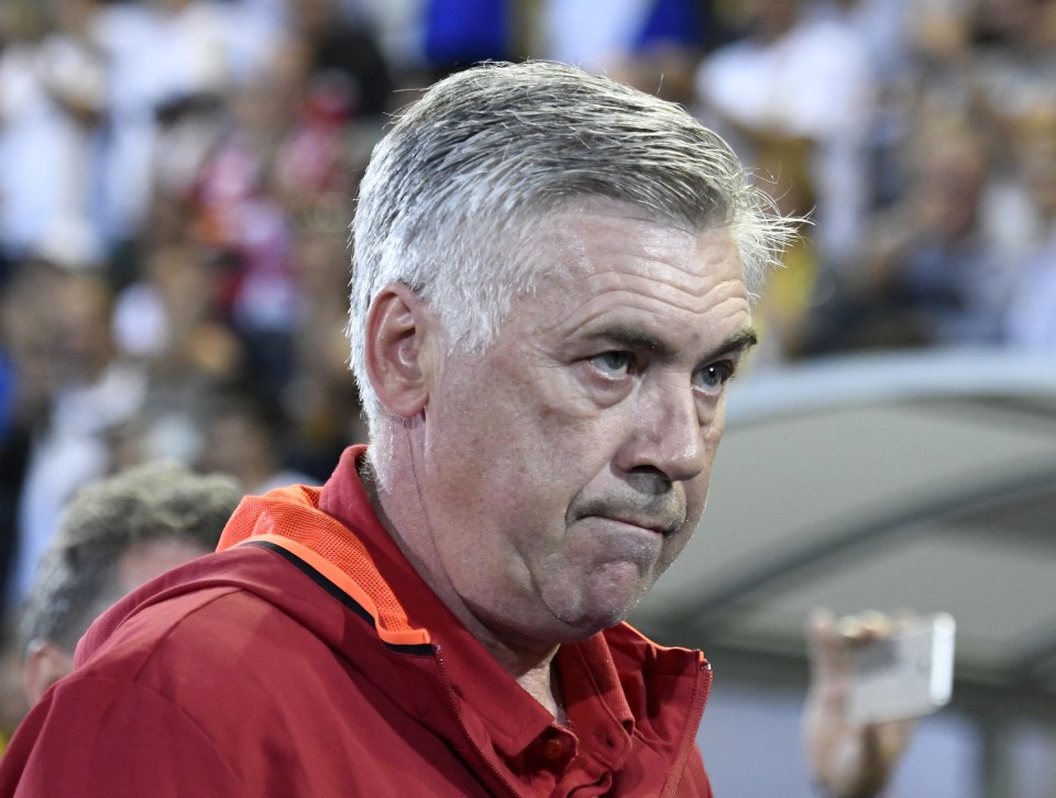  Carlo Ancelotti was delighted with the result