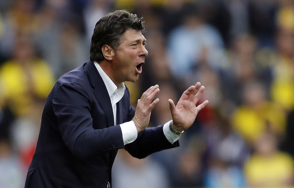  But Hornets boss Walter Mazzarri will not be able to use the player