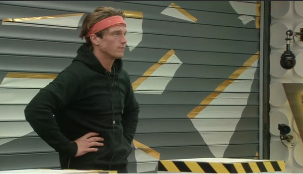  Lewis had to take on his friend Bear in the task