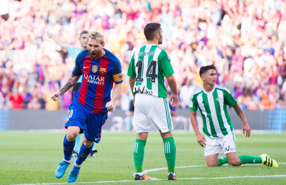  Lionel Messi was at his best to dismantle Real Betis in La Liga opening weekend