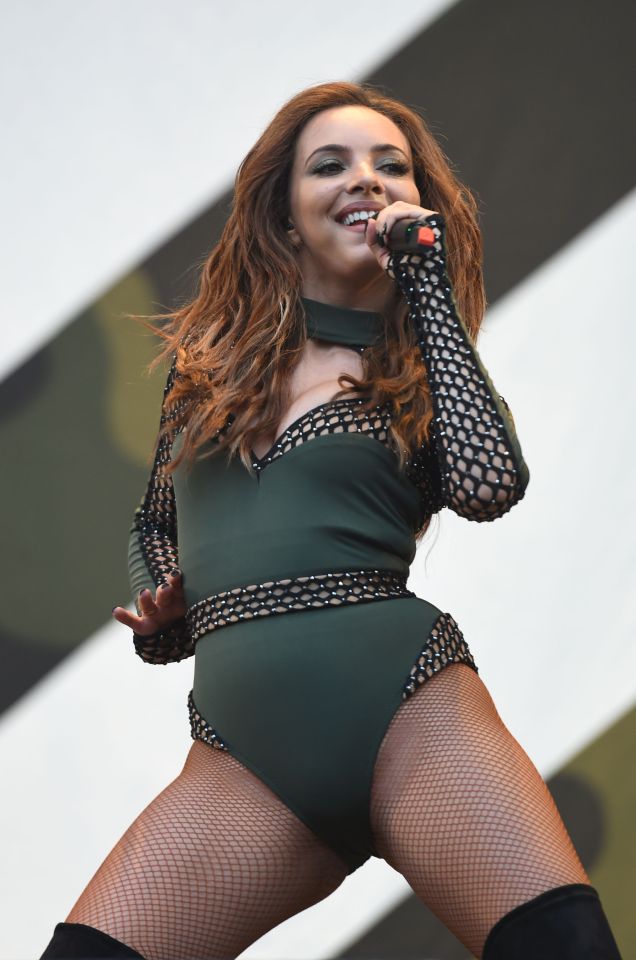  Jade Thirlwall also looked in high spirits as she sang some of the group's biggest hits