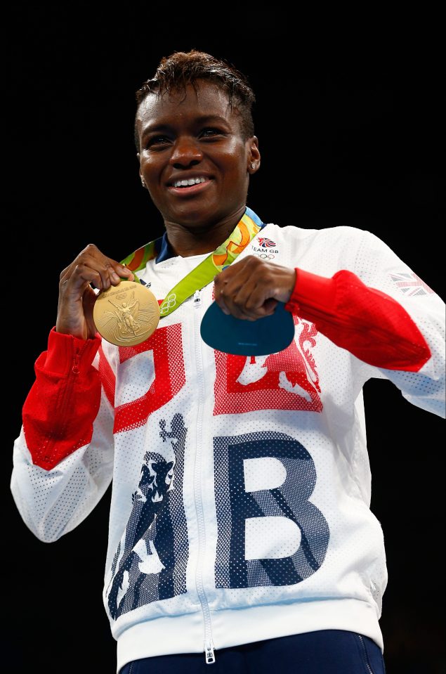  Super fighter . . . Nicola Adams secured her second Gold medal in the ring