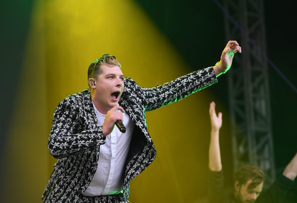  John Newman wowed with a high-energy set