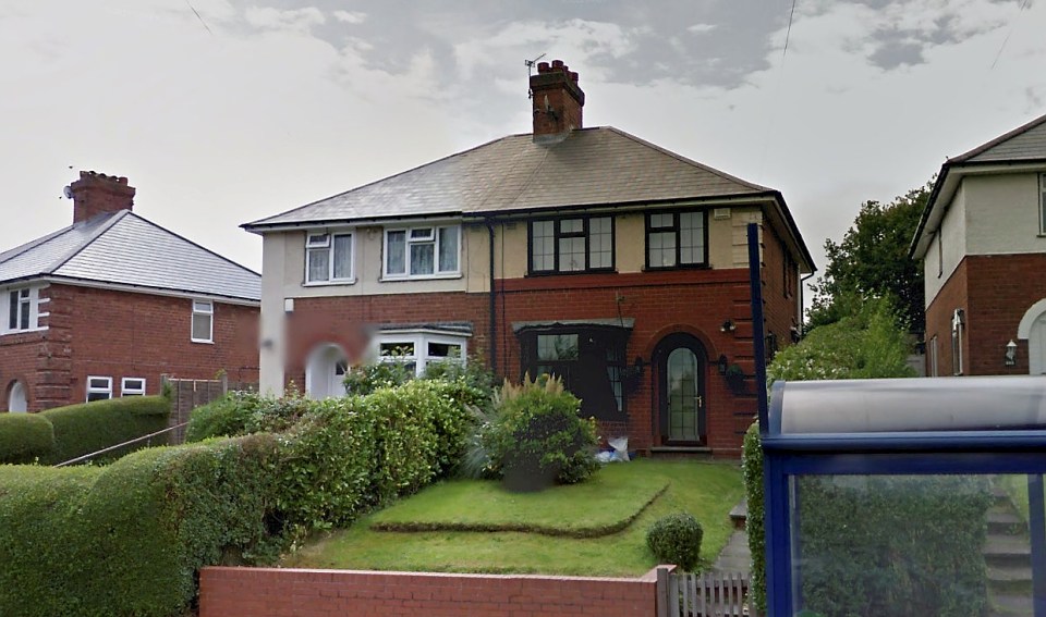  This is what Nicola's house looked like before she made the home improvements for £11,000