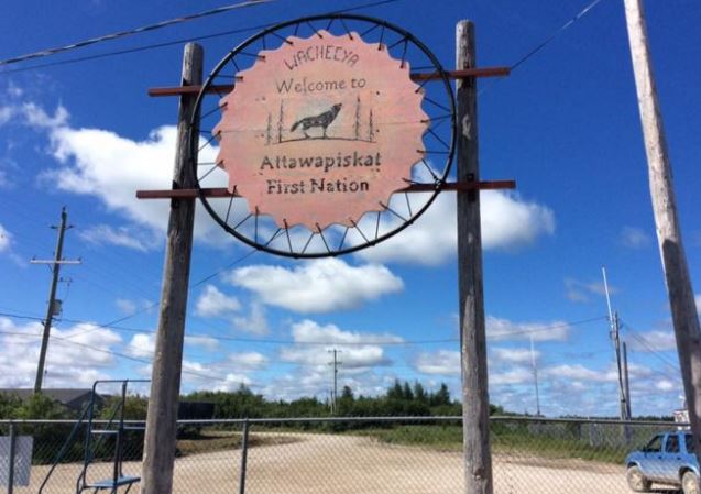  Attawapiskat is a hard to reach Aboriginal settlement south of Hudson Bay, Ontario, Canada