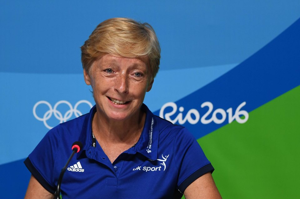  Winning combination . . . UK Sport chief Liz Nicholl praises heroics of Team GB athletes