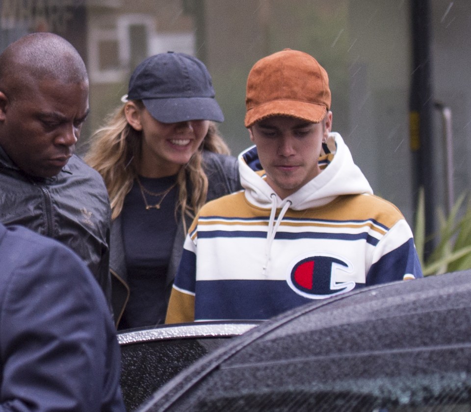 Justin Bieber and rumoured new girlfriend Bronte Blampied spent the night together in London