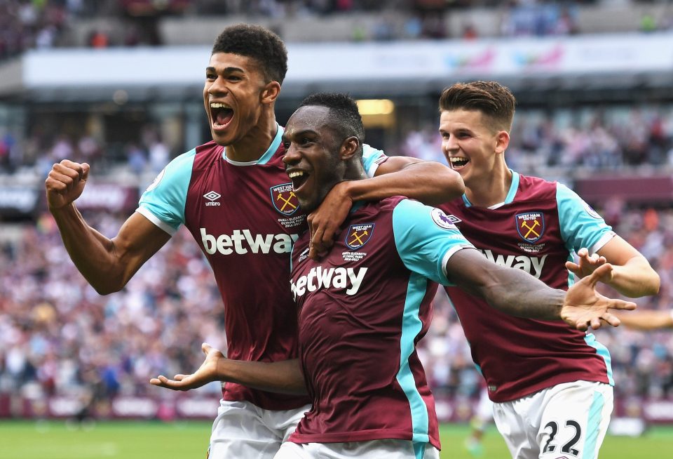  Michail Antonio hit a winner for West Ham against Bournemouth