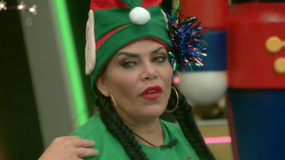  Renee Graziano gave Bear a piece of her mind during the Christmas task