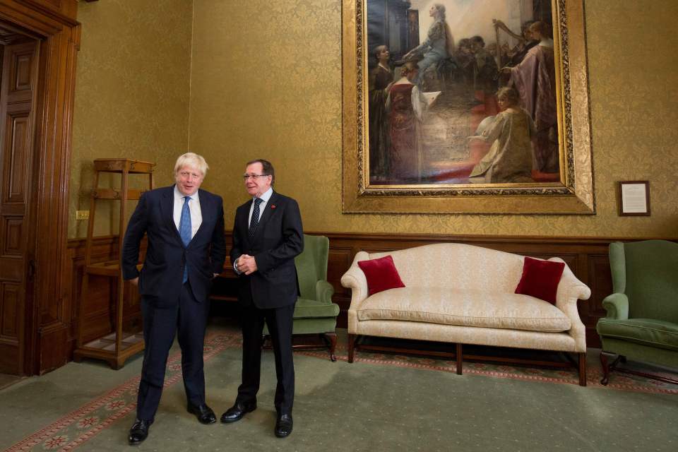  Mr MrCully had said he was looking forward to the first chance to meet his UK counterpart