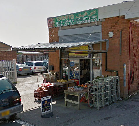  Yussuf's dad - who owns Tawfiq Halal Meat and Grocery Shop in Whitmore Road, Small Heath (pictured) - today confirmed his son was killed in the blast