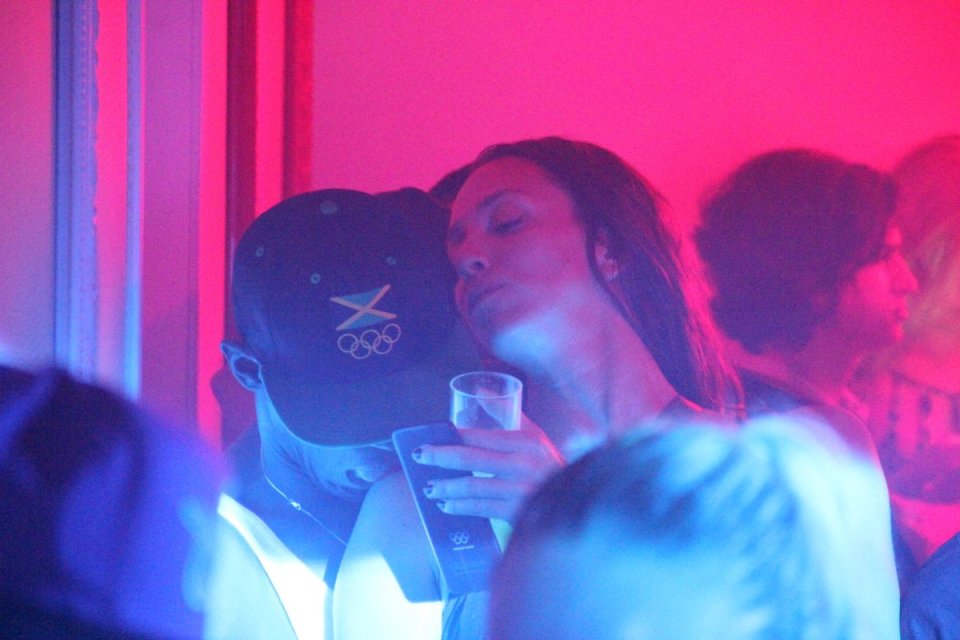  He was pictured licking the shoulder of a mystery brunette in the VIP of a Brazilian club