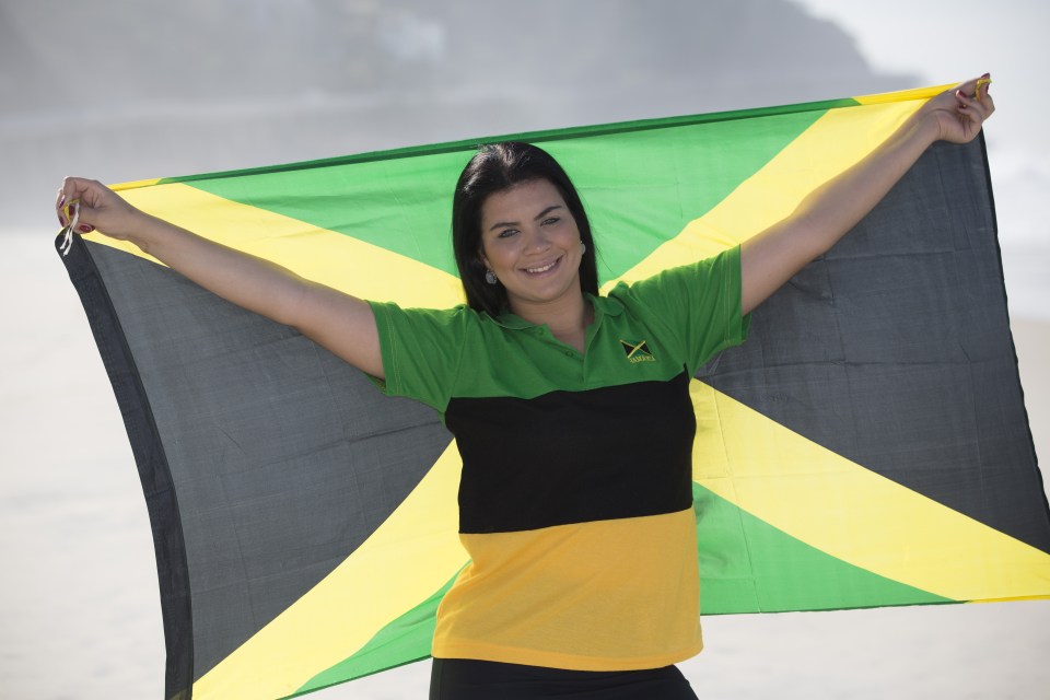  Starstruck ... Jady says she's shocked Jamaican champ Bolt chose her from throngs of girls at the club