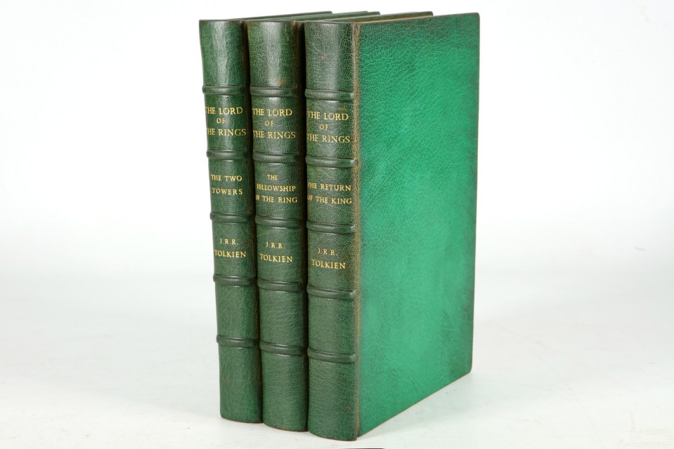  An original Lord Of The Rings Trilogy, like this one, was once bought for £63,500