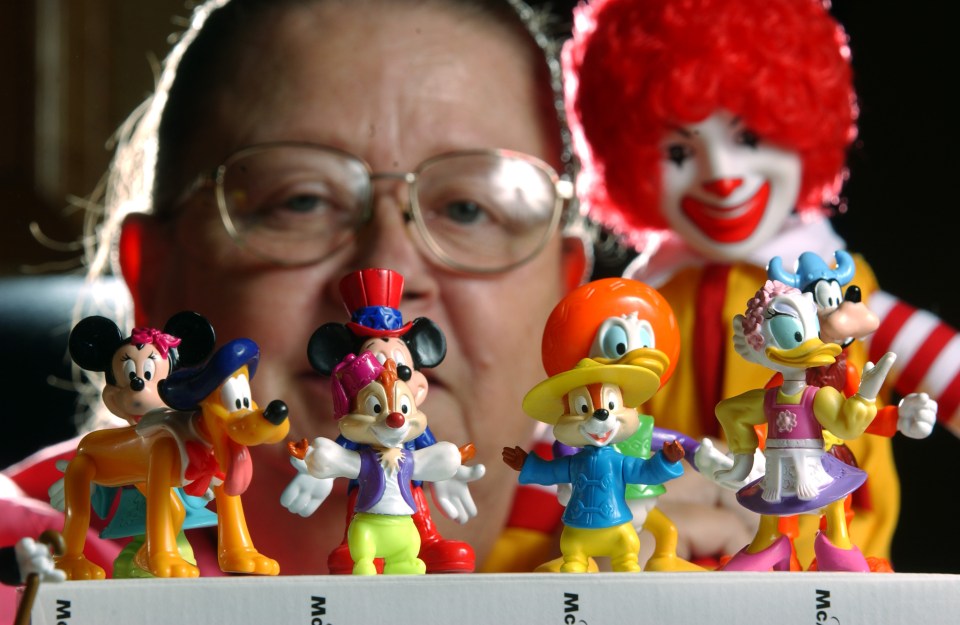  Collections of old Happy Meal toys always attract big-spending bidders