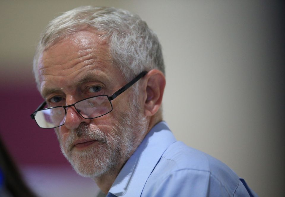  Labour leader Jeremy Corbyn has been blasted for his refusal to agree to defend a Nato ally from a Russian invasion