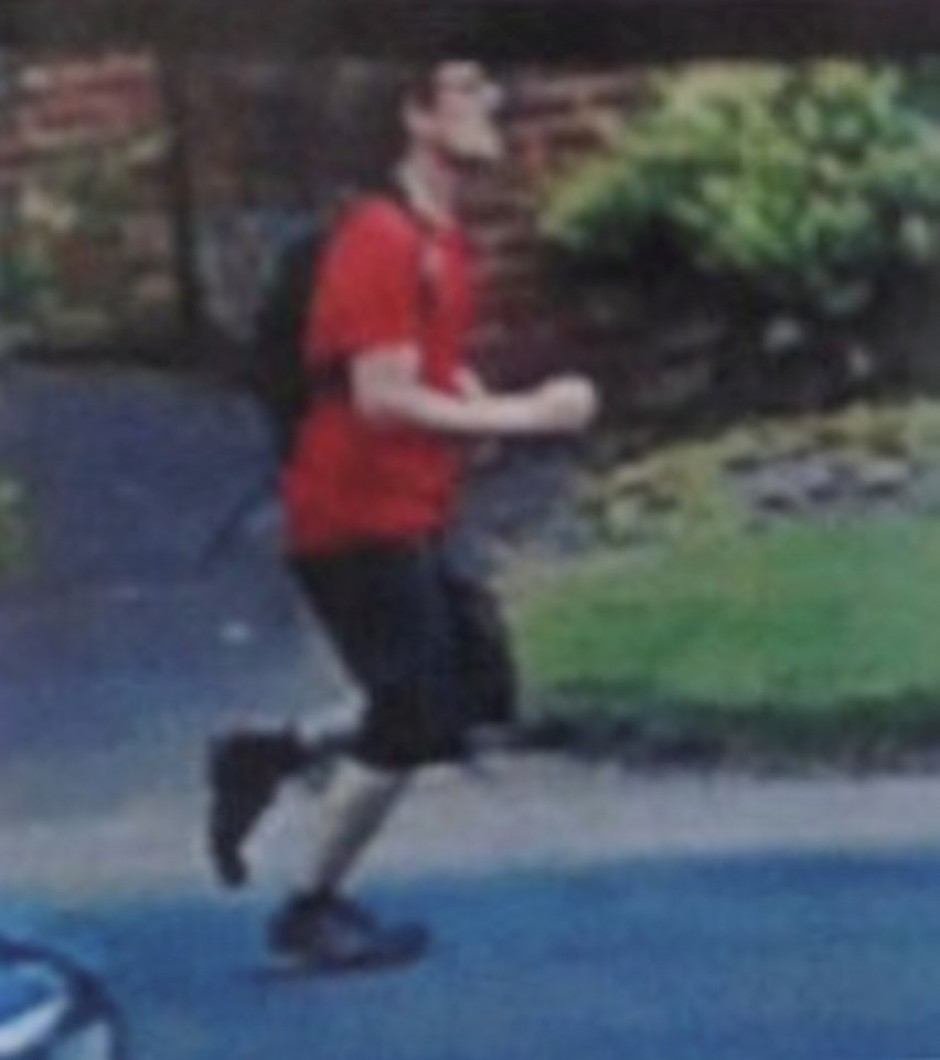 Cops have released a CCTV image to try and find a jogger outside RAF Marham near King's Lynn, Norfolk