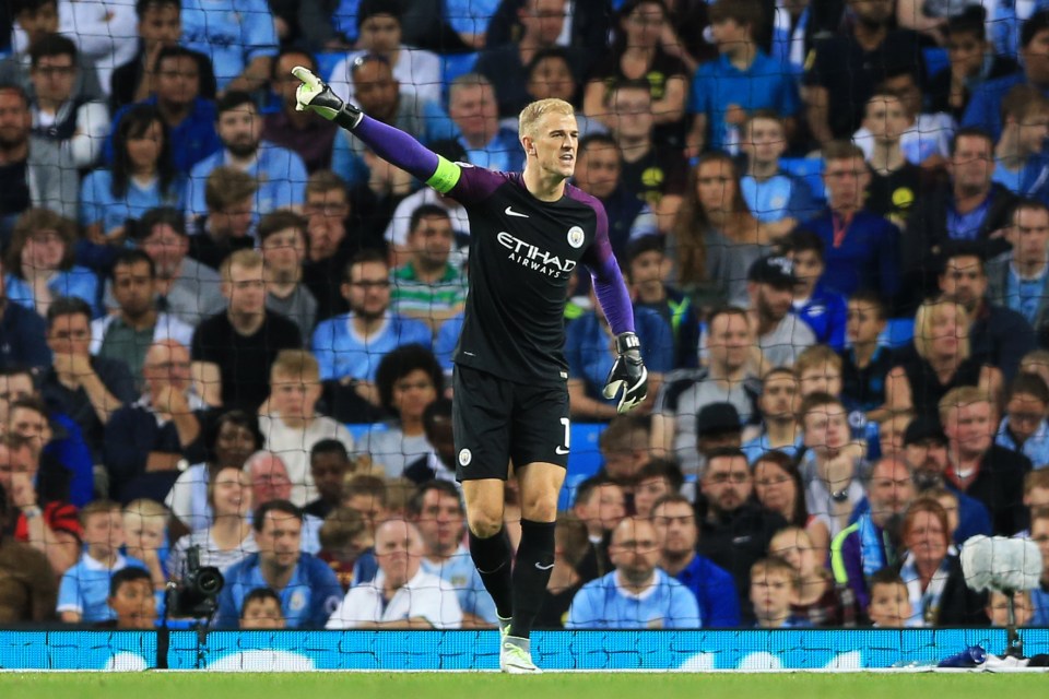  Hart looks to have played his final game for Manchester City