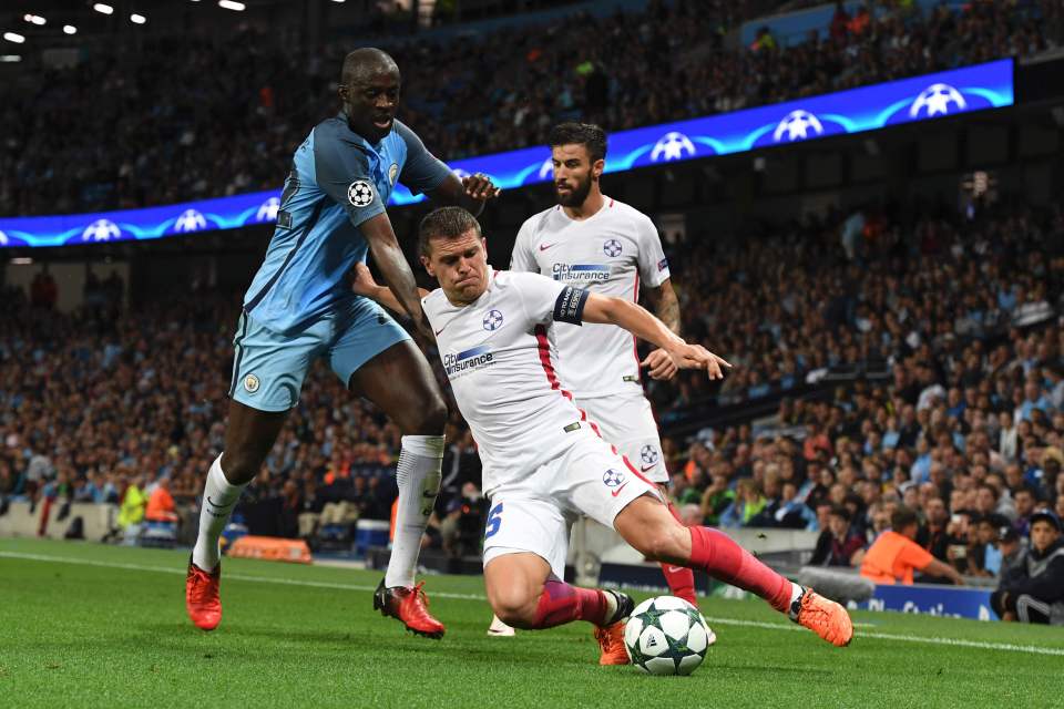  Yaya Toure also made his first appearance of the season