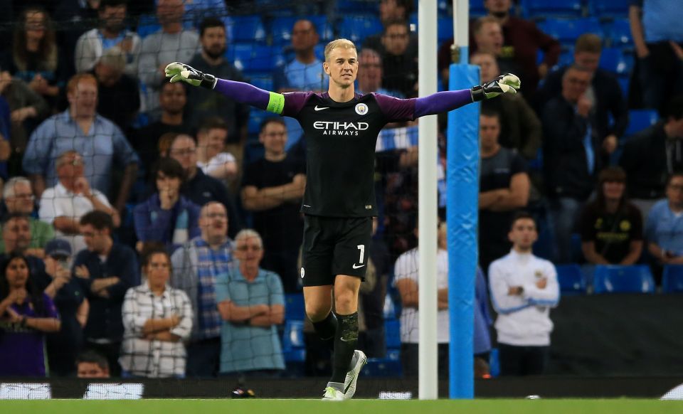  The England No1 managed to keep a cleansheet on what looks likely to be his last City appearance