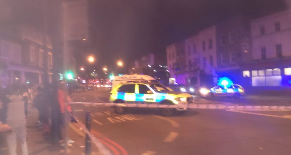  Police have locked down a high street after gunfire broke out in south-east London