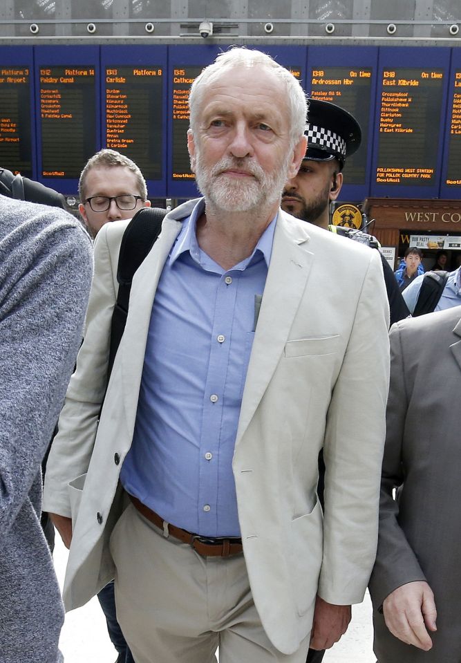 Labour leader Jeremy Corbyn