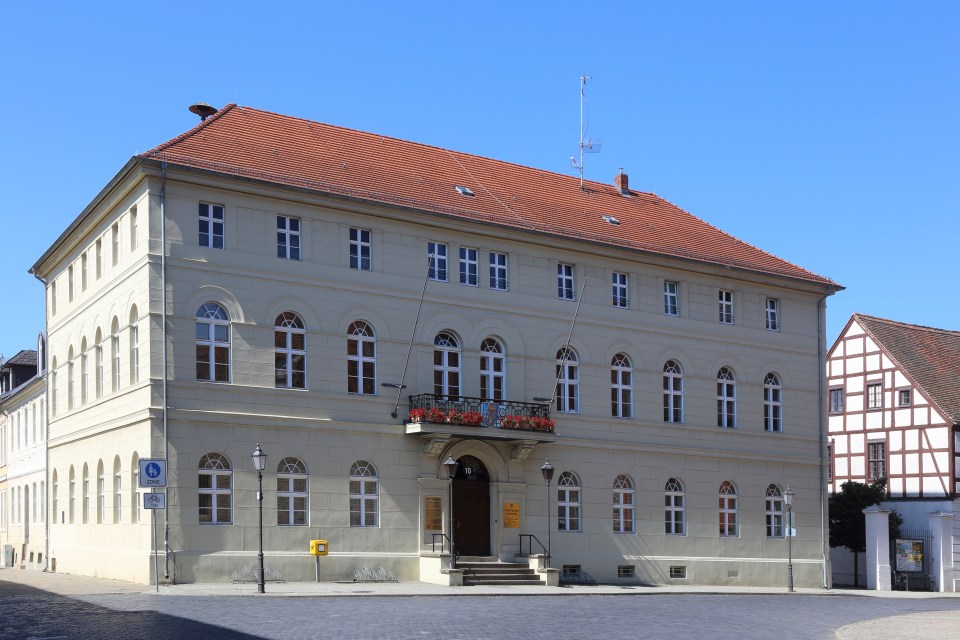  The woman was fired from her intern job at Luckenwalde Rathaus town hall for wearing a headscarf