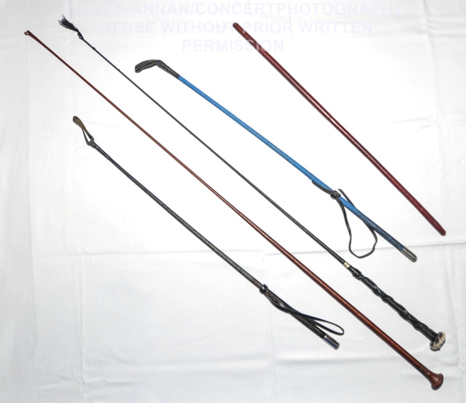  The whips used by Red and Rose West to abuse their victims