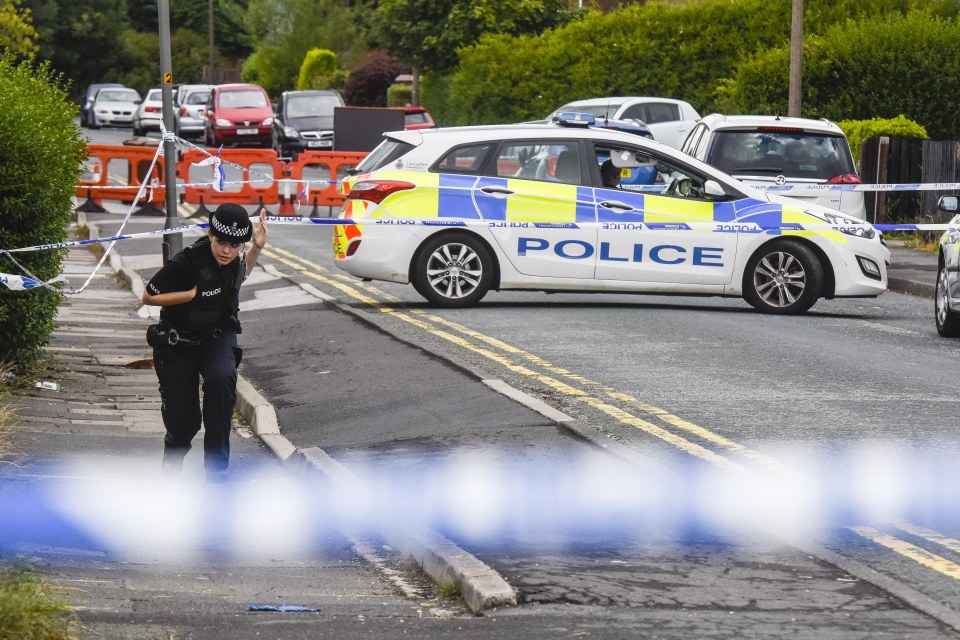  A 42-year-old man who had suffered a number of stab wounds was pronounced dead at the scene