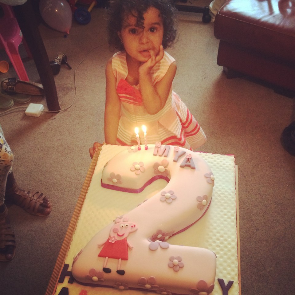  Mya-Rose has now celebrated her second birthday