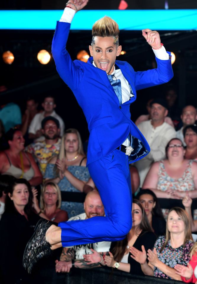  Frankie Grande came sixth in tonight's Celebrity Big Brother final