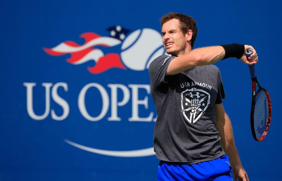 Murray is gearing up for his attempt at winning a second US Open title