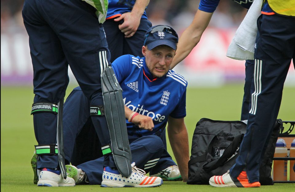  Root stayed down after horror collision with Rashid