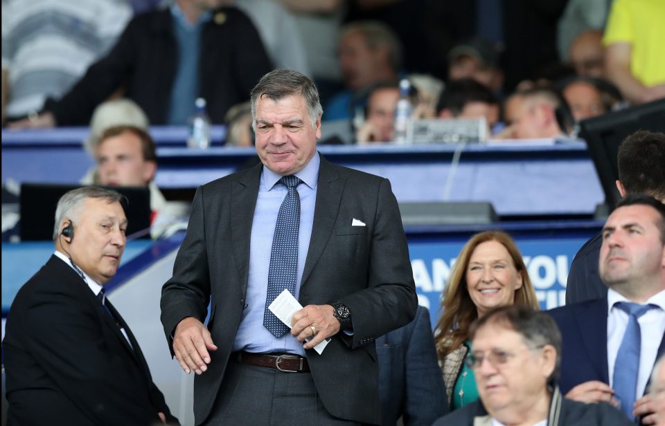  Sam Allardyce will take charge of his first game against Slovakia