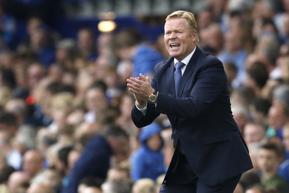  Everton boss Ronald Koeman insisted he had no interest in the England goalkeeper