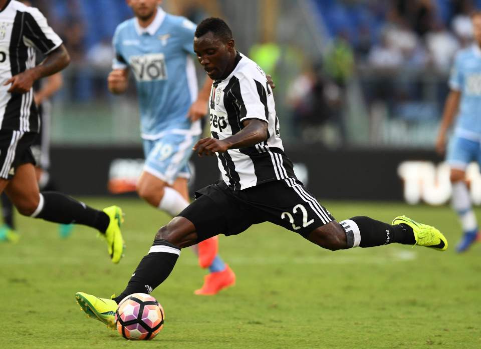 Juventus' Ghanaian midfielder Kwadwo Asa