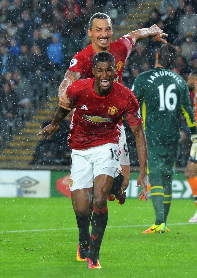  Manchester United striker Marcus Rashford is in line to win his first cap for the U21s