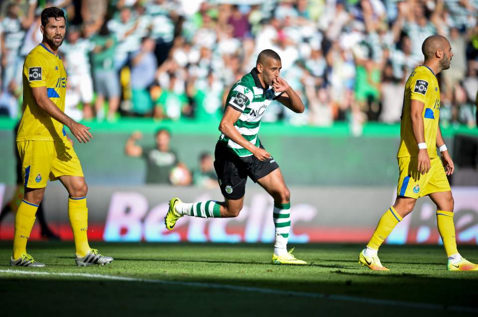  Leicester have had a £30million bid accepted for Sporting Lisbon striker Islam Slimani