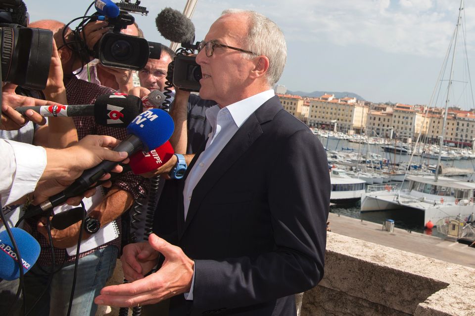  McCourt spoke to French media in Marseille