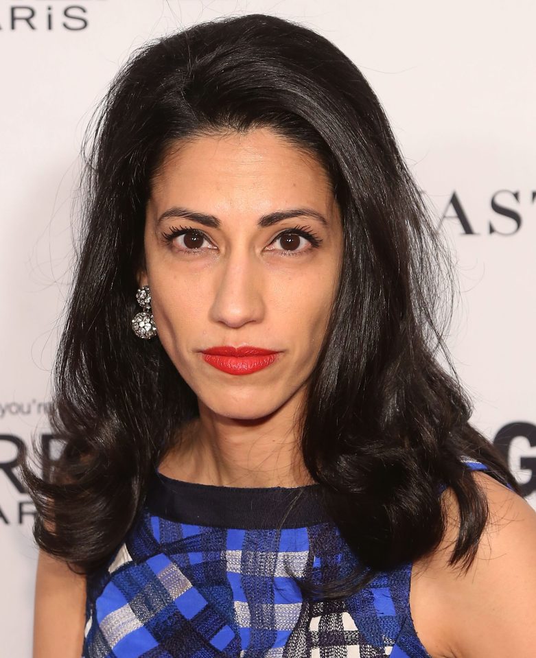  Wife Huma has had enough with her husband and given him the boot in the middle of Clinton's run for the White House