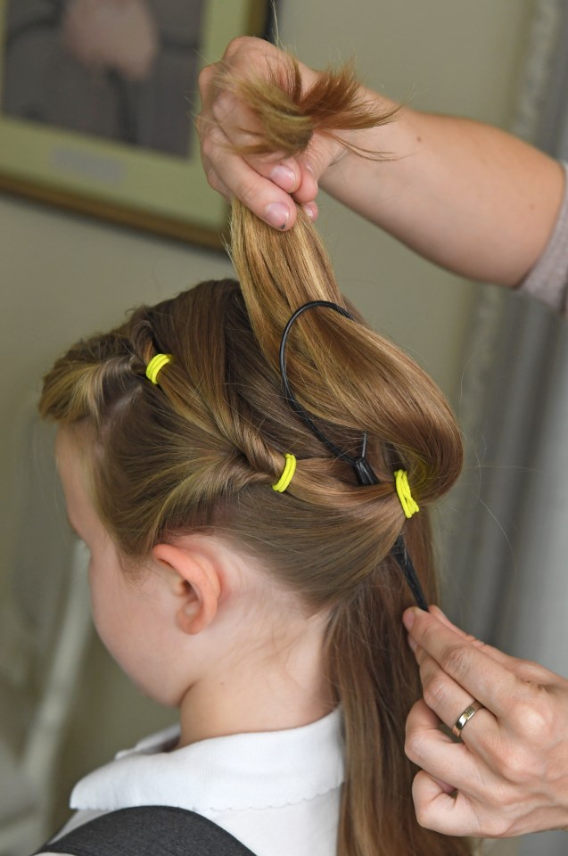  This look is smart and will keep your child's hair out of their face