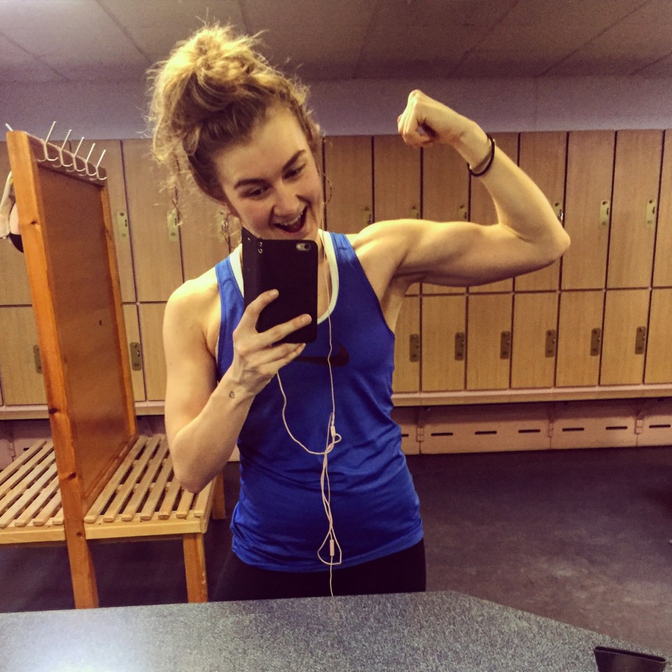  Laura has now become a bodybuilder and is working towards becoming a personal trainer