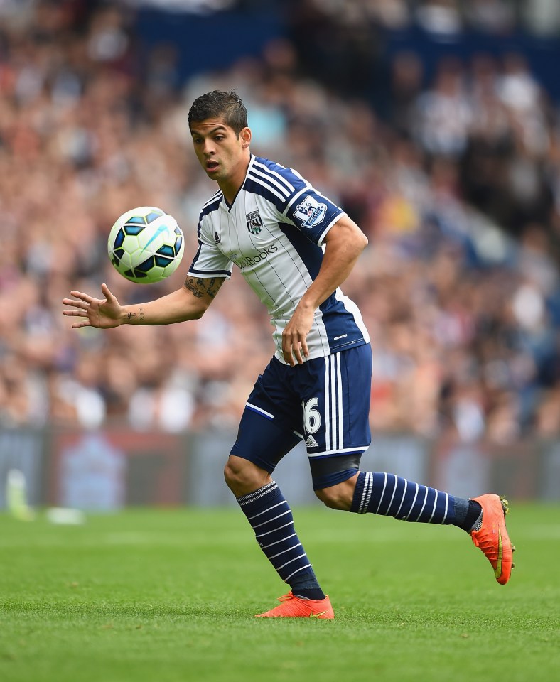  Cristian Gamboa has signed for Celtic from West Brom on a three-year deal