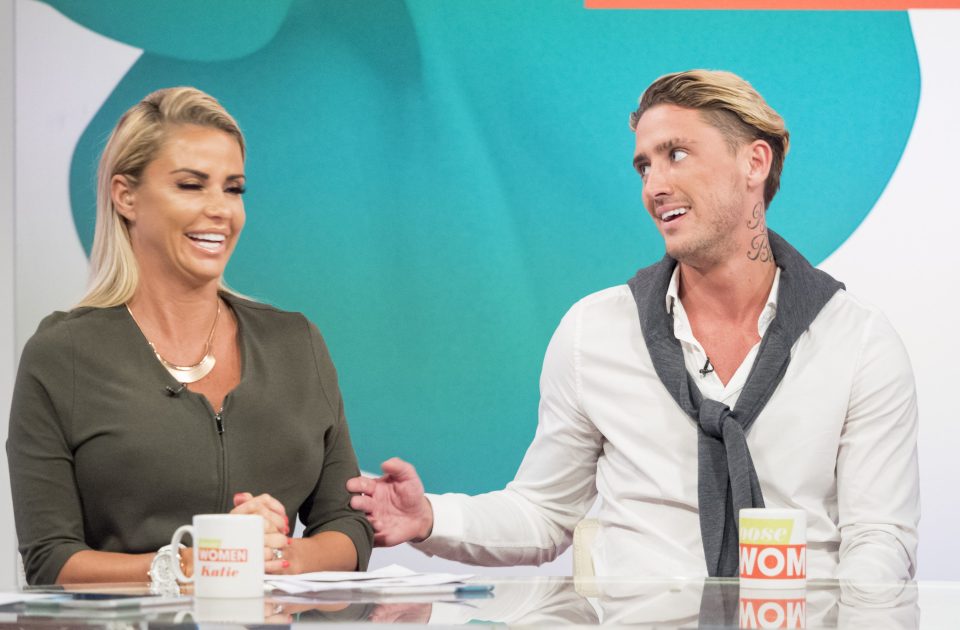  Katie Price and Stephen Bear got on a like a house on fire