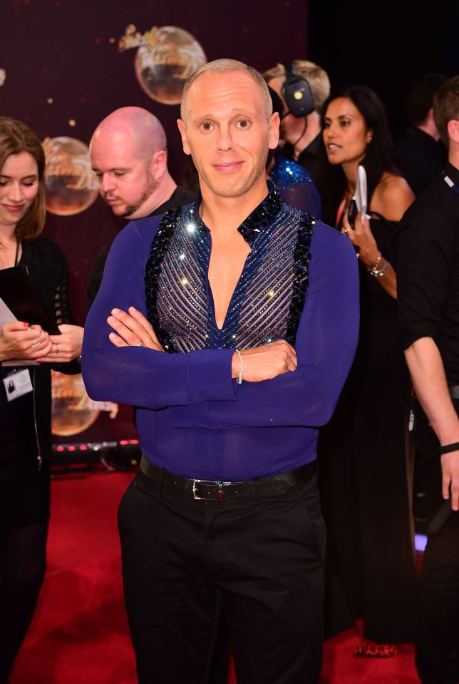  Judge Rinder adopted a serious pose on the red carpet