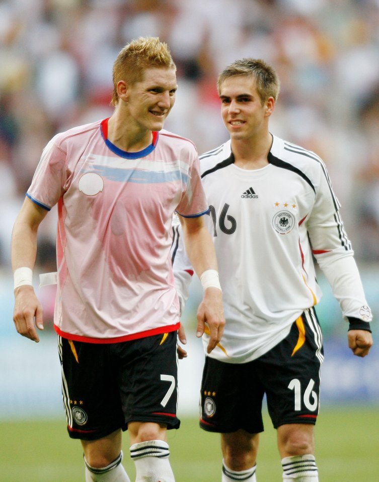  The two Germany legends have been stars of the national team since 2002