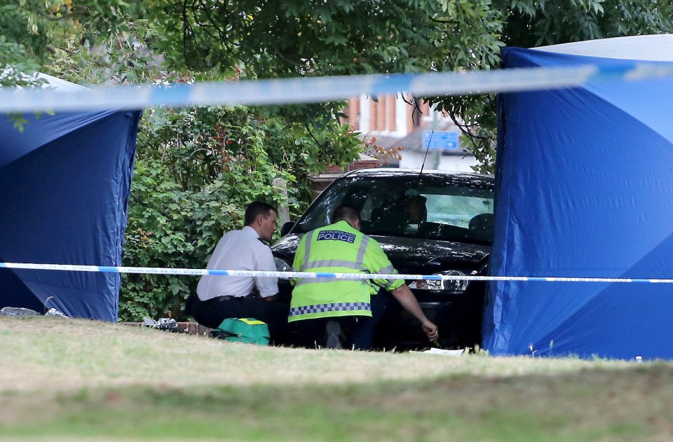  The black car had been reported stolen, triggering the police chase through south London