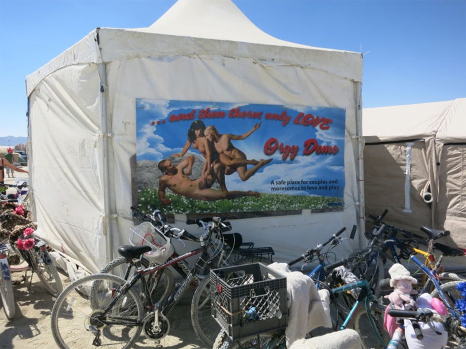  The Dome is a popular attraction at the festival