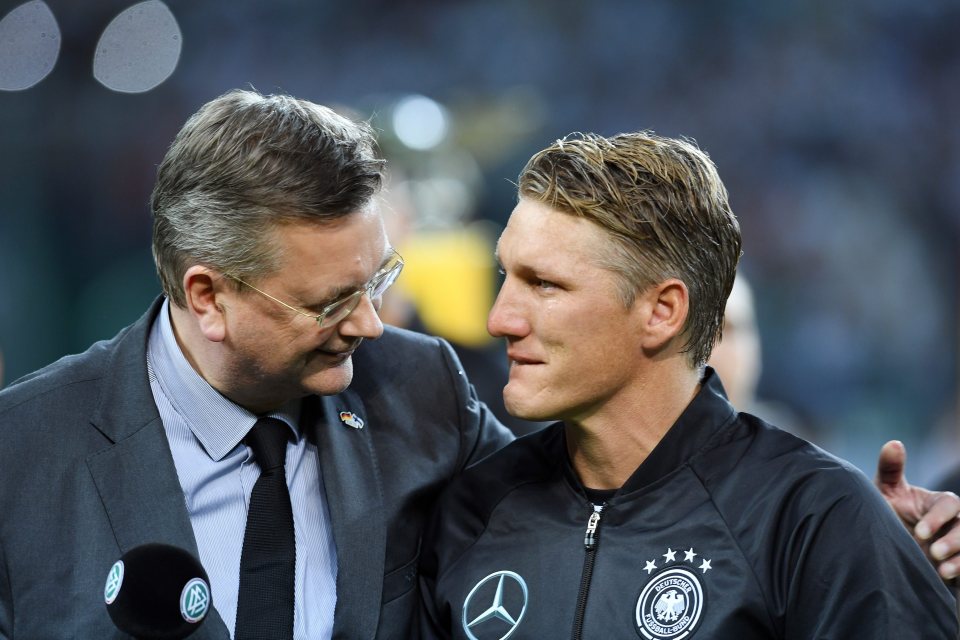  Germany gave the midfielder a send off after a stellar international career