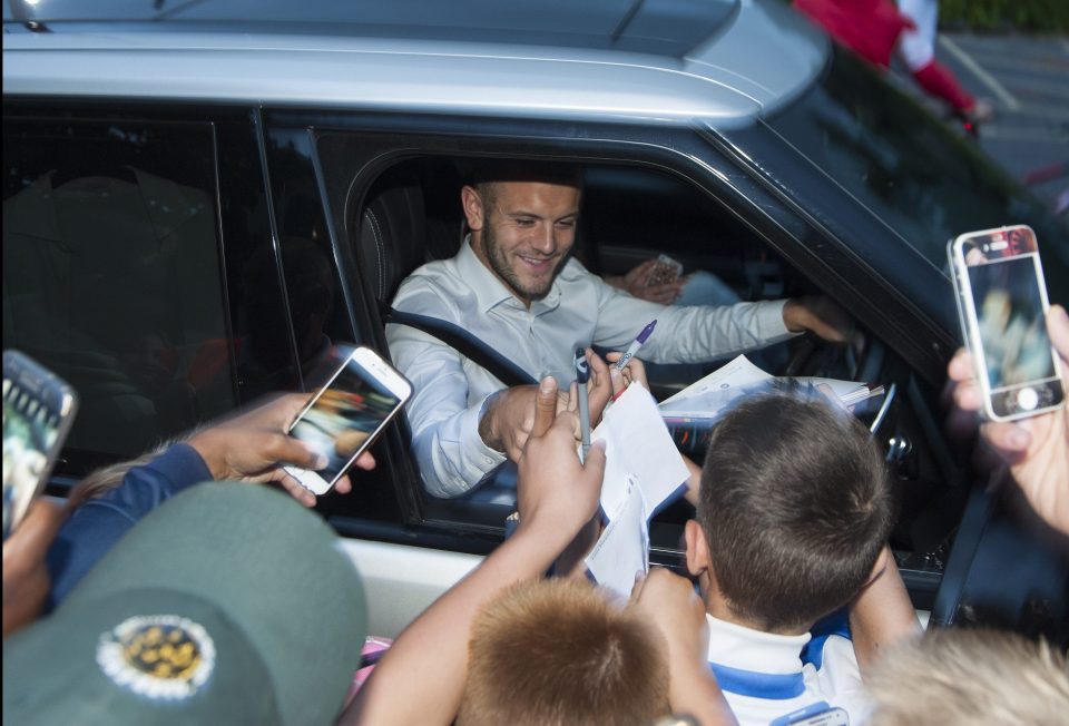  Jack Wilshere was hounded by fans after signing for Bournemouth